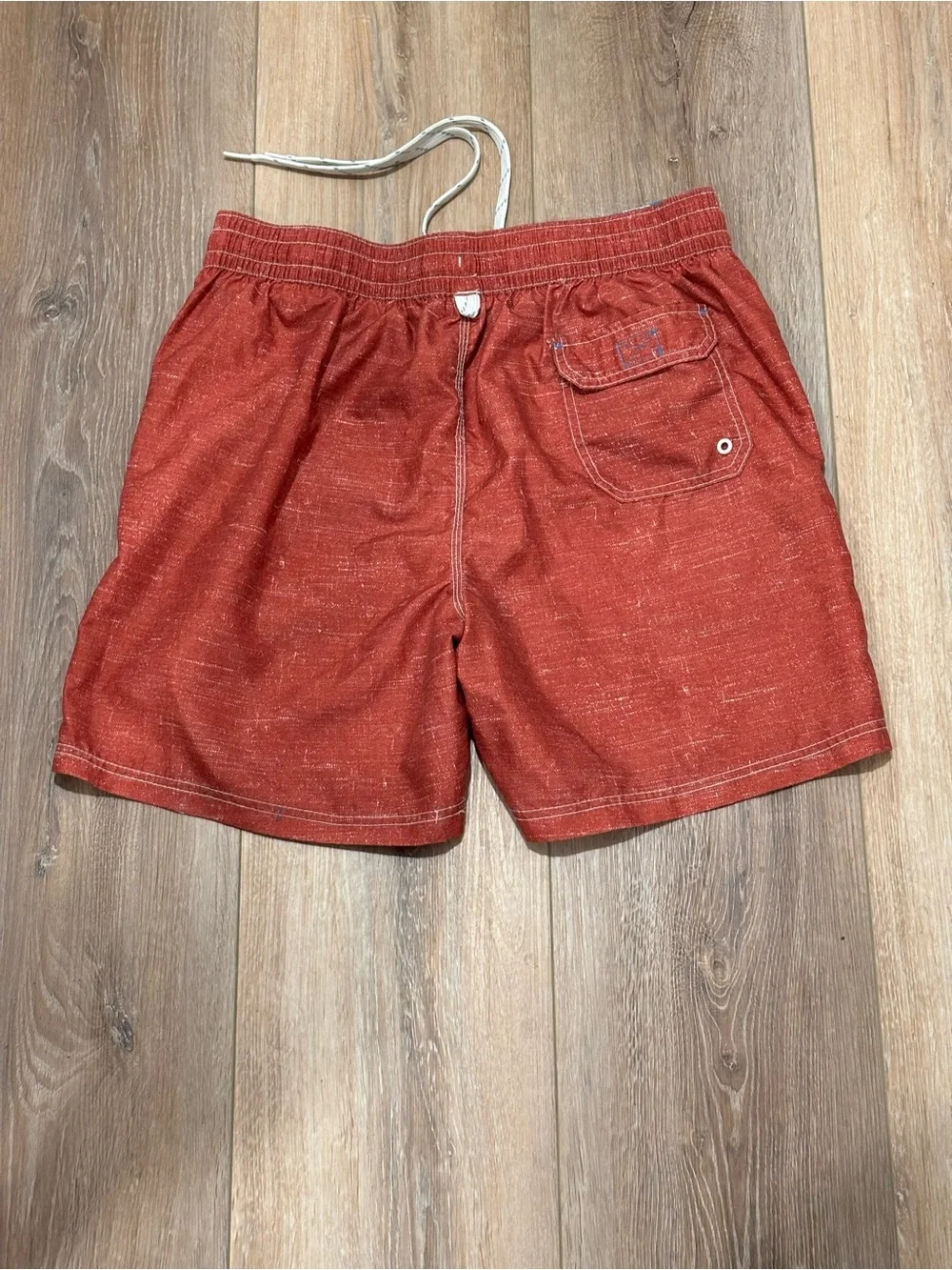 CARIBBEAN JOE Men’s SIZE LARGE Swim Trunks Drawstring Pockets Summer Outdoor Y2K